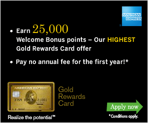 Gold Rewards Card