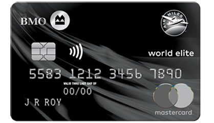 BMO AIR MILES World Elite Mastercard