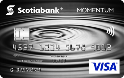 Scotia Momentum® No-Fee Visa* card