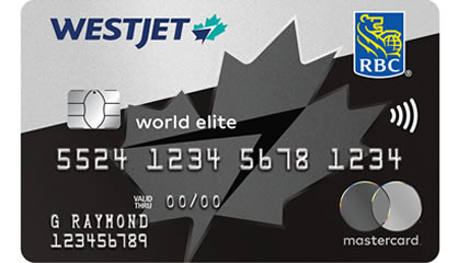 WestJet RBC World Elite Mastercard